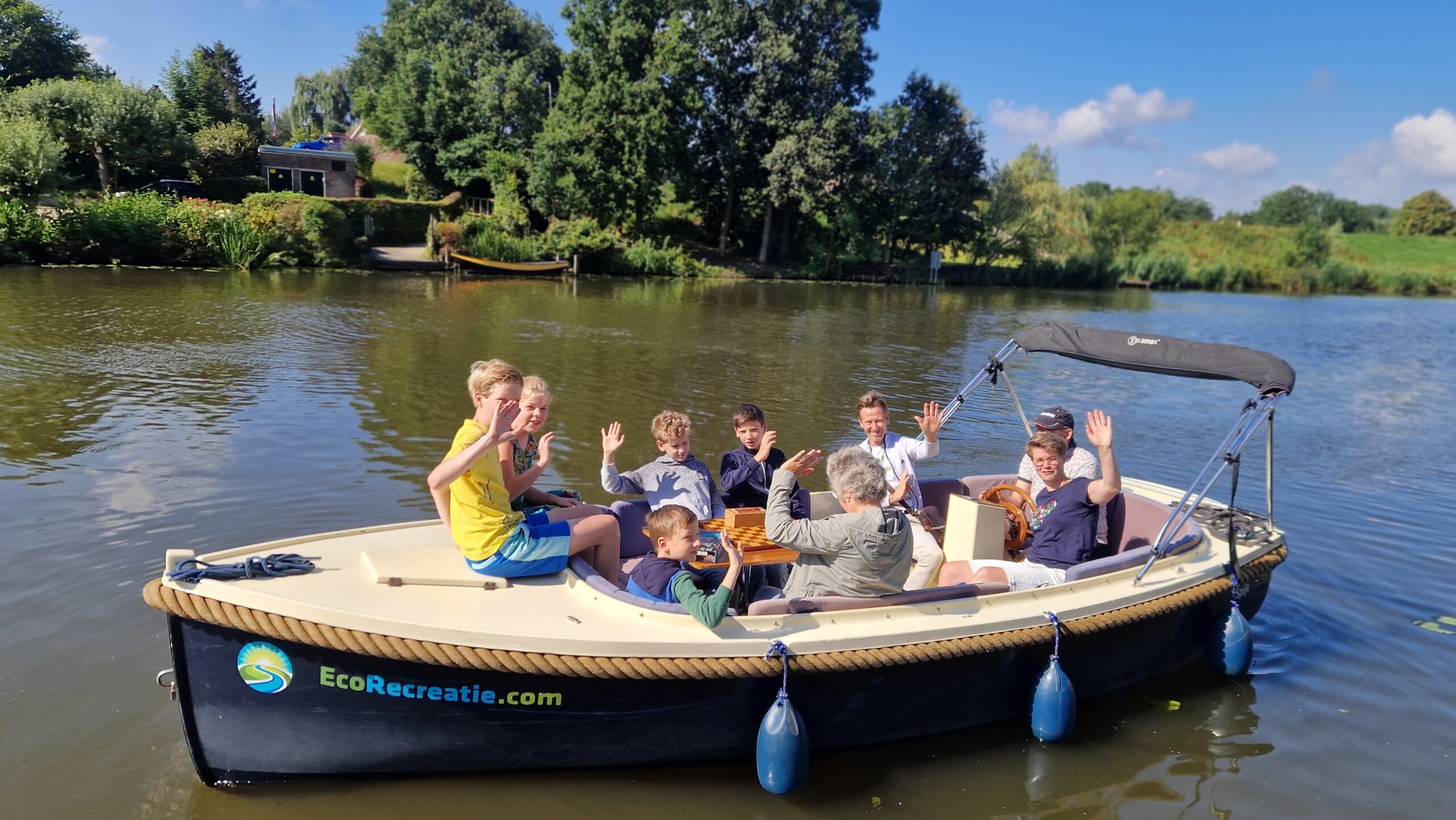Bootje varen Arkel, Leerdam, Gorinchem