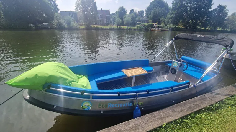10 personen aluminium eco boot Linge