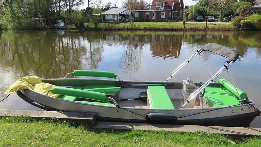 7 persoons aluminium skimmer de Linge