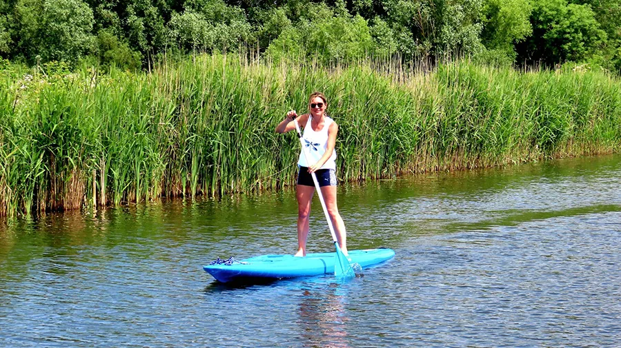 Ecorecreatie sup huren Linge